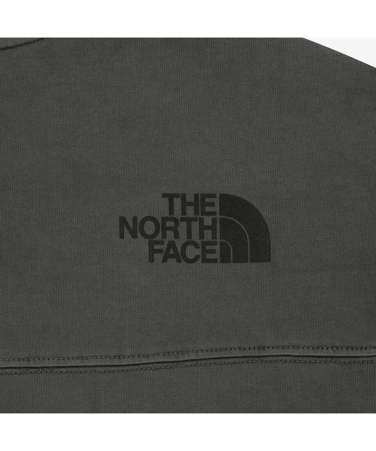노스페이스(THE NORTH FACE) NT7US06J 스티치 다잉 반팔 티 CHARCOAL GREY