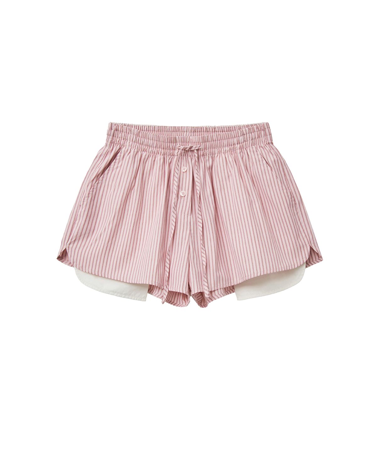 렌세(RENSE) Stripe Boxer Shorts Pink