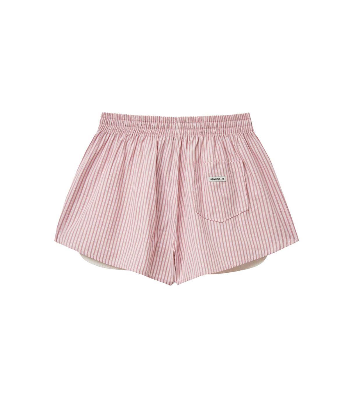 렌세(RENSE) Stripe Boxer Shorts Pink