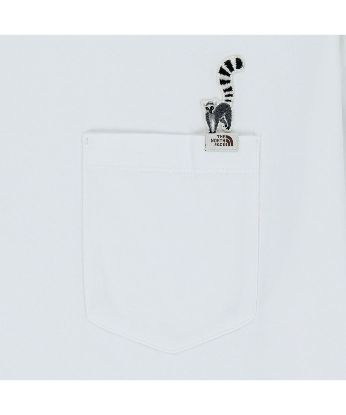 노스페이스(THE NORTH FACE) NT7US26J 페이블 포켓 반팔 티 WHITE