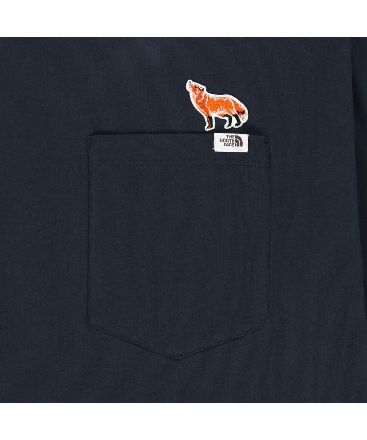 노스페이스(THE NORTH FACE) NT7US26M 페이블 포켓 반팔 티 DARK NAVY
