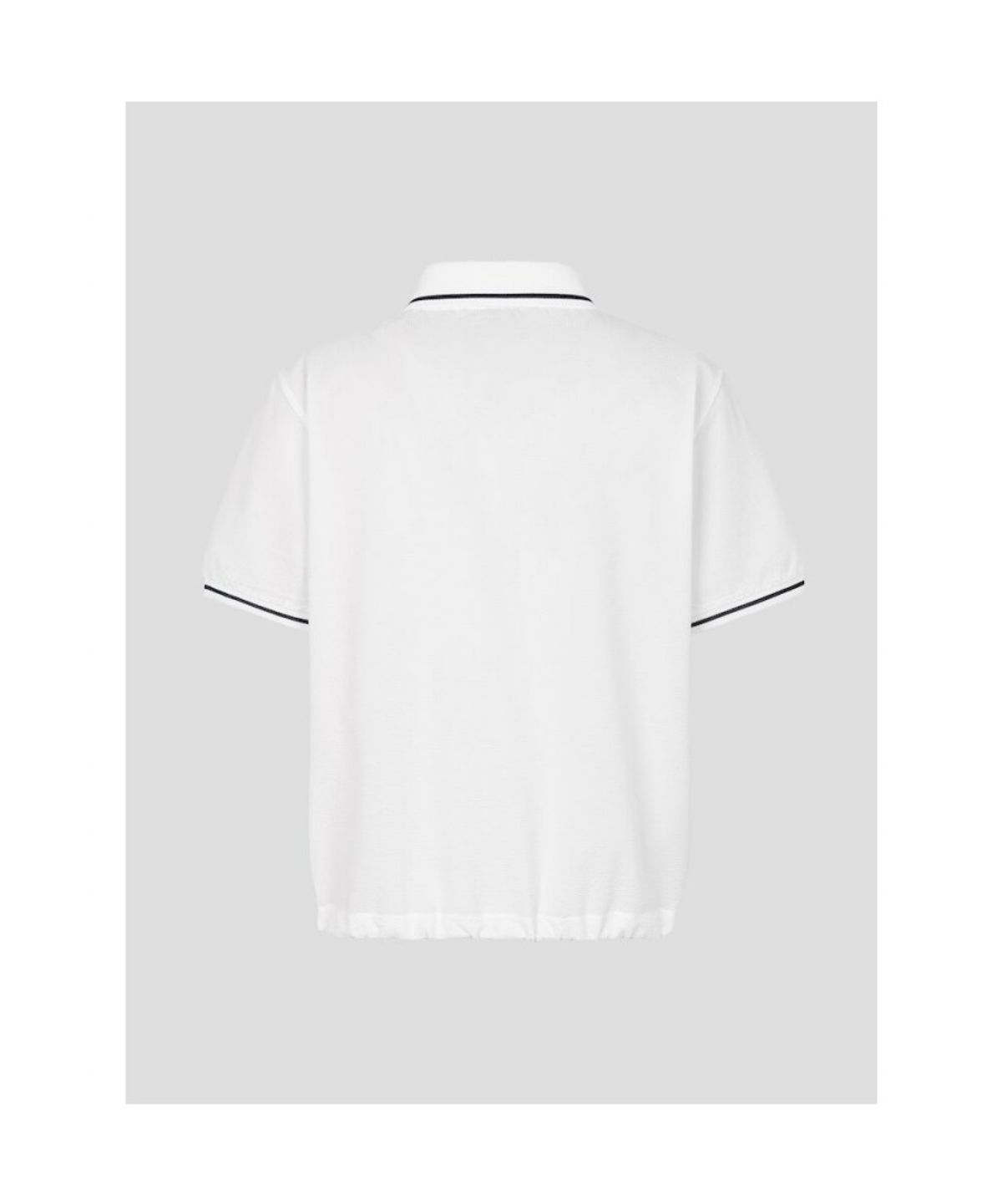 빈폴골프(BEANPOLE GOLF) 여성 서커 반소매 티셔츠 - 화이트