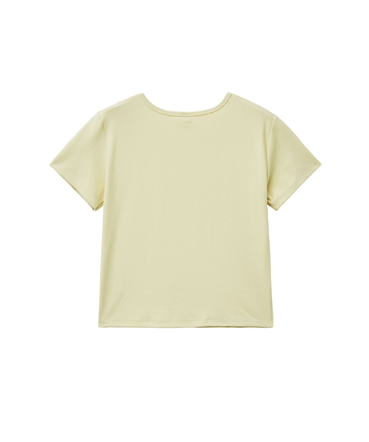 렌세(RENSE) BURR Graphic Tee Yellow