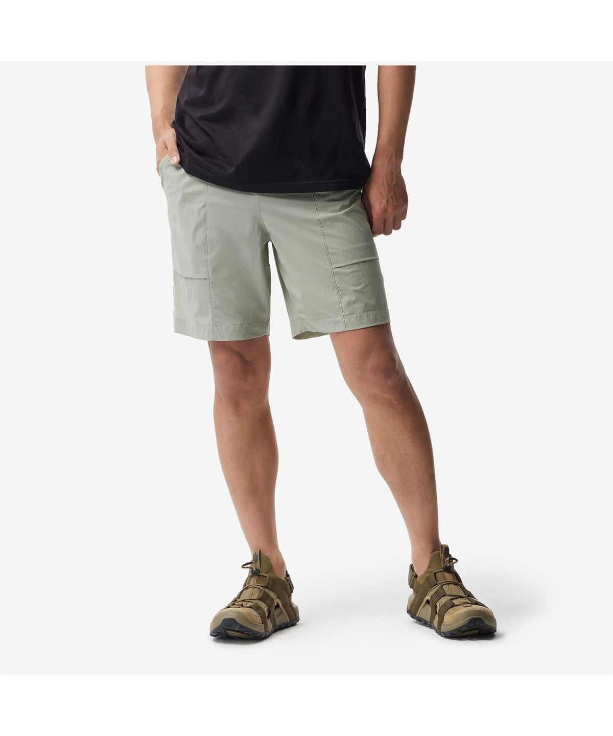 노스페이스(THE NORTH FACE) NS6NS20C 남성 아이스큐브 쇼츠 HERB GARDEN