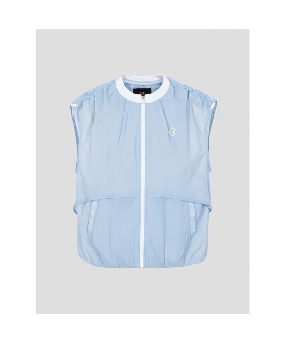 빈폴골프(BEANPOLE GOLF) [B_under] 여성 블루종핏 레이어링 집업 베스트 - 스카이 블루