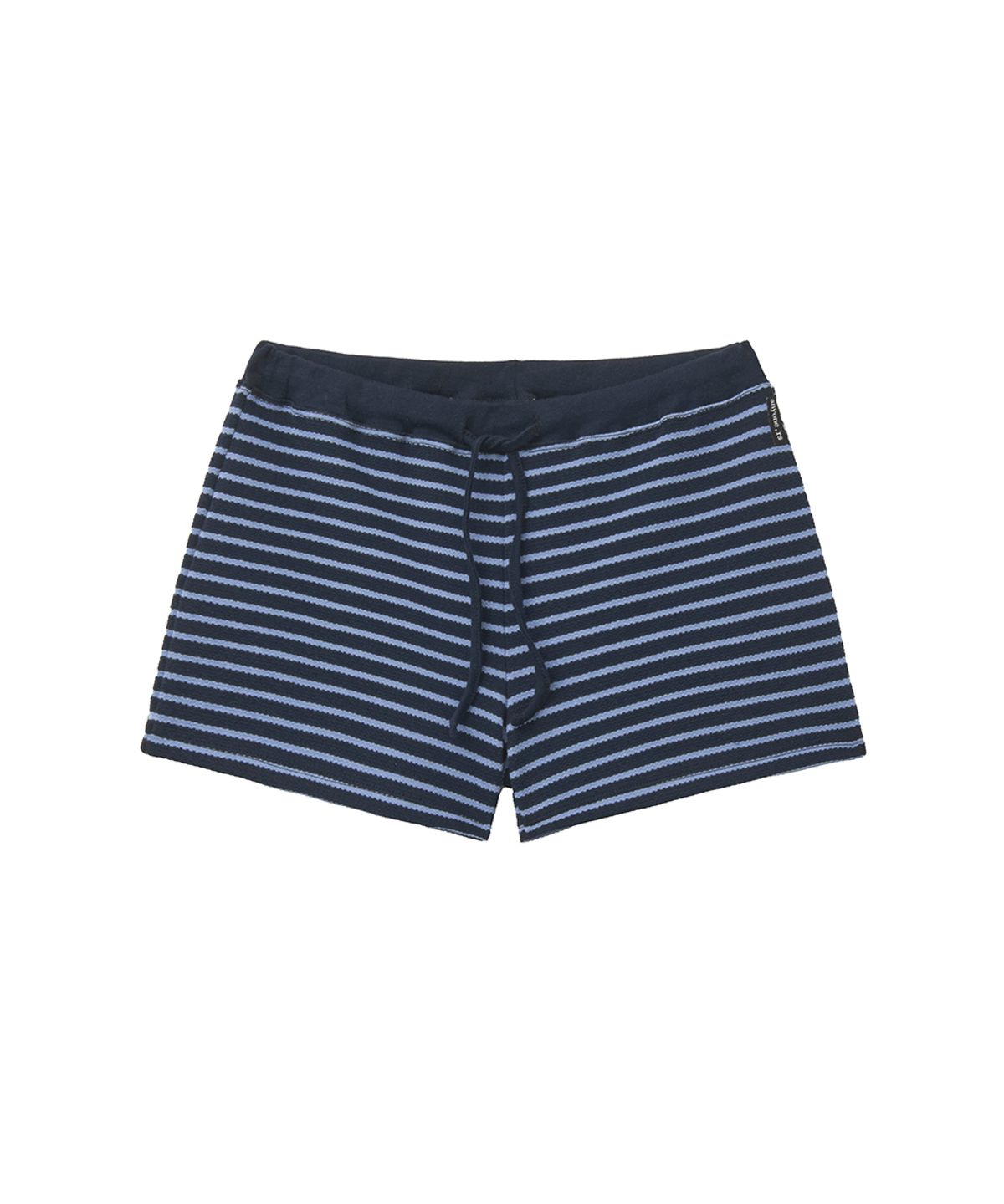 렌세(RENSE) Stripe Micro Shorts Navy