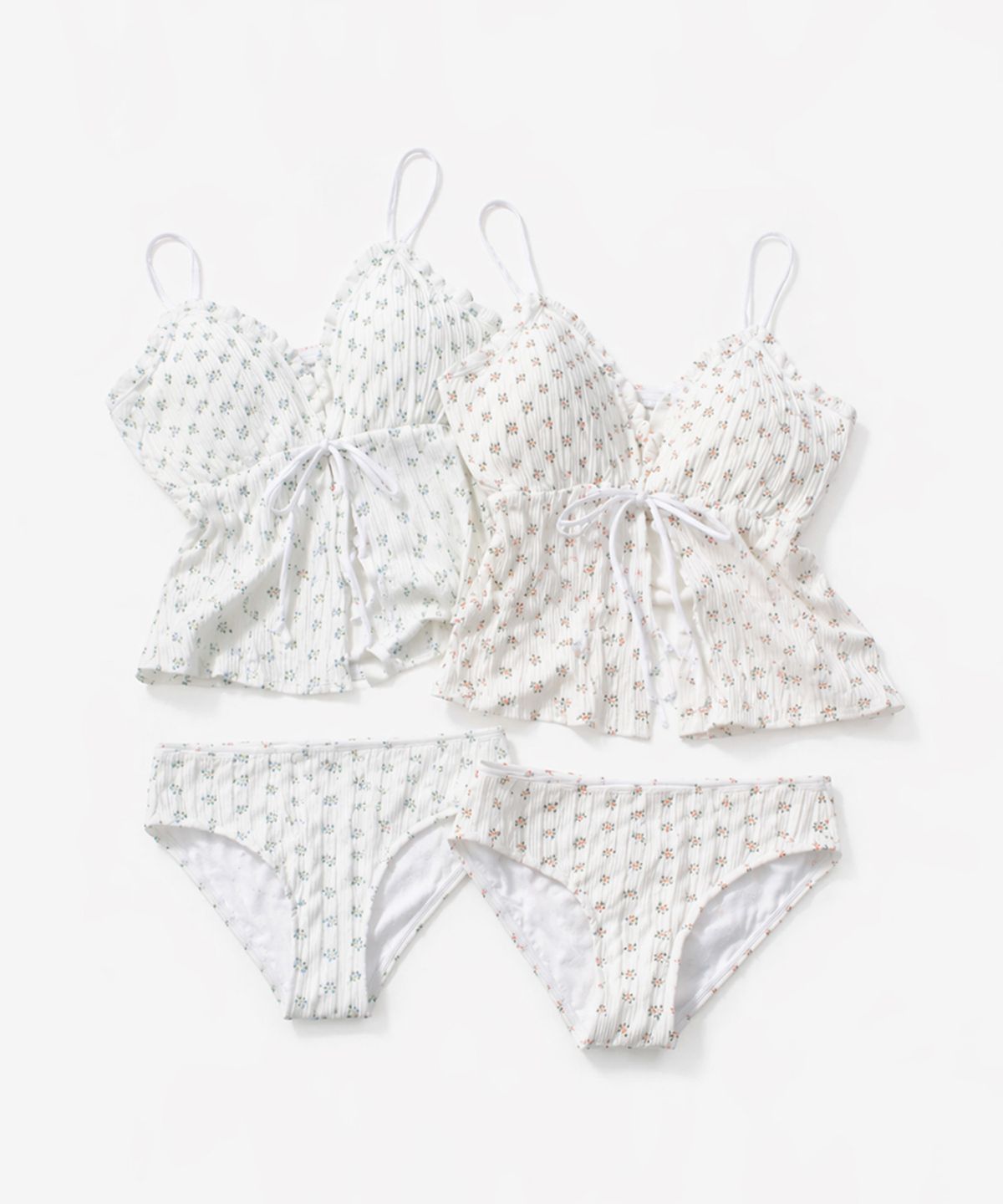 몽돌(MONGDOL) [파레오 SET] 플라워 레이스 비키니 MDSW009_2 Colors