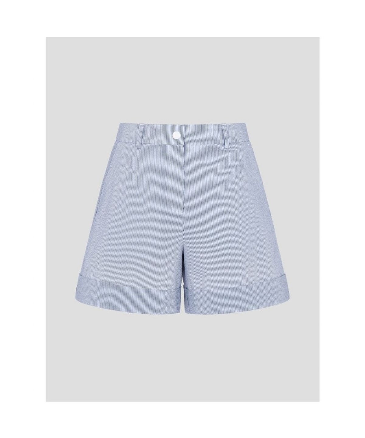 빈폴골프(BEANPOLE GOLF) 여성 시어서커 쇼츠 - 블루