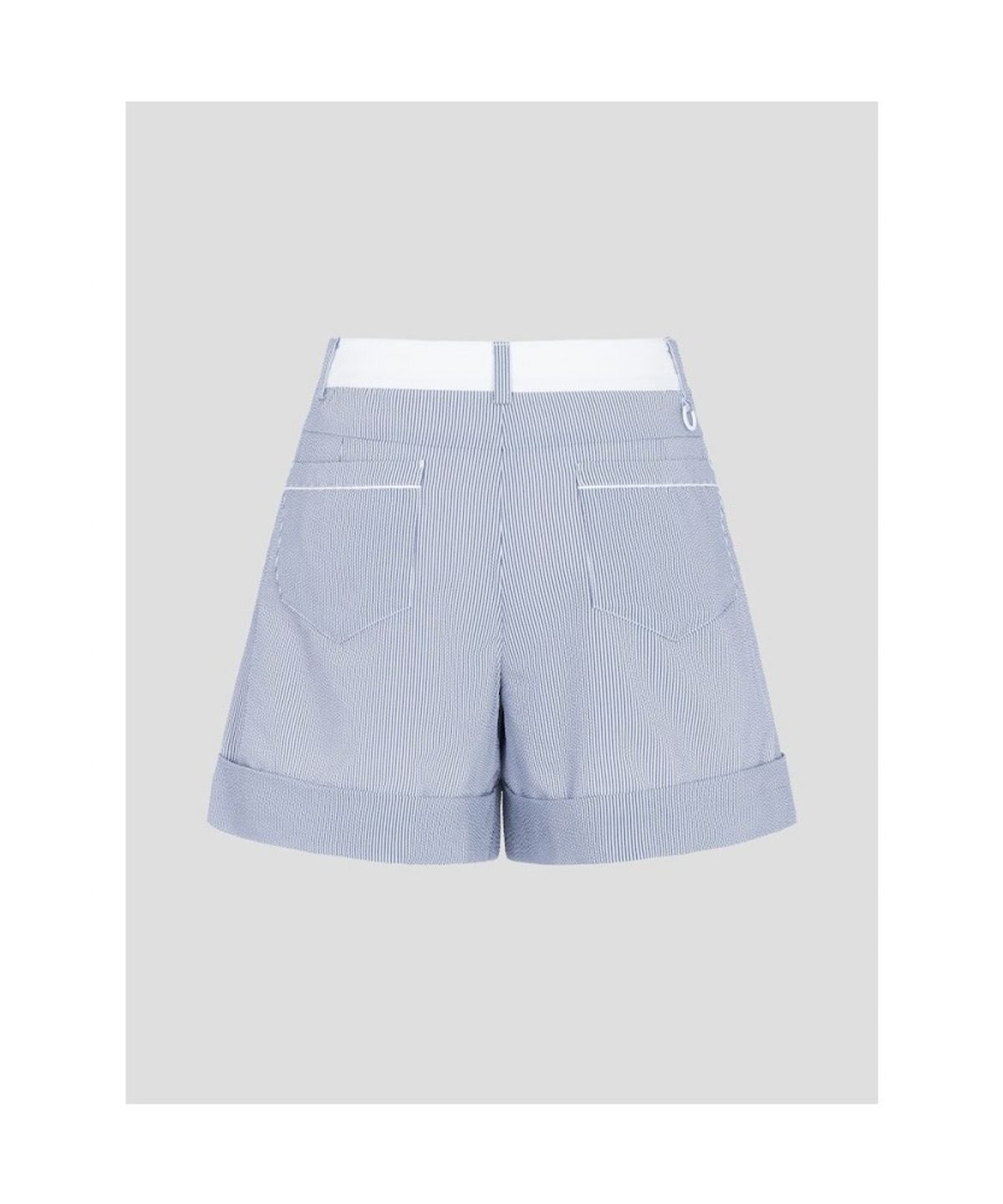 빈폴골프(BEANPOLE GOLF) 여성 시어서커 쇼츠 - 블루