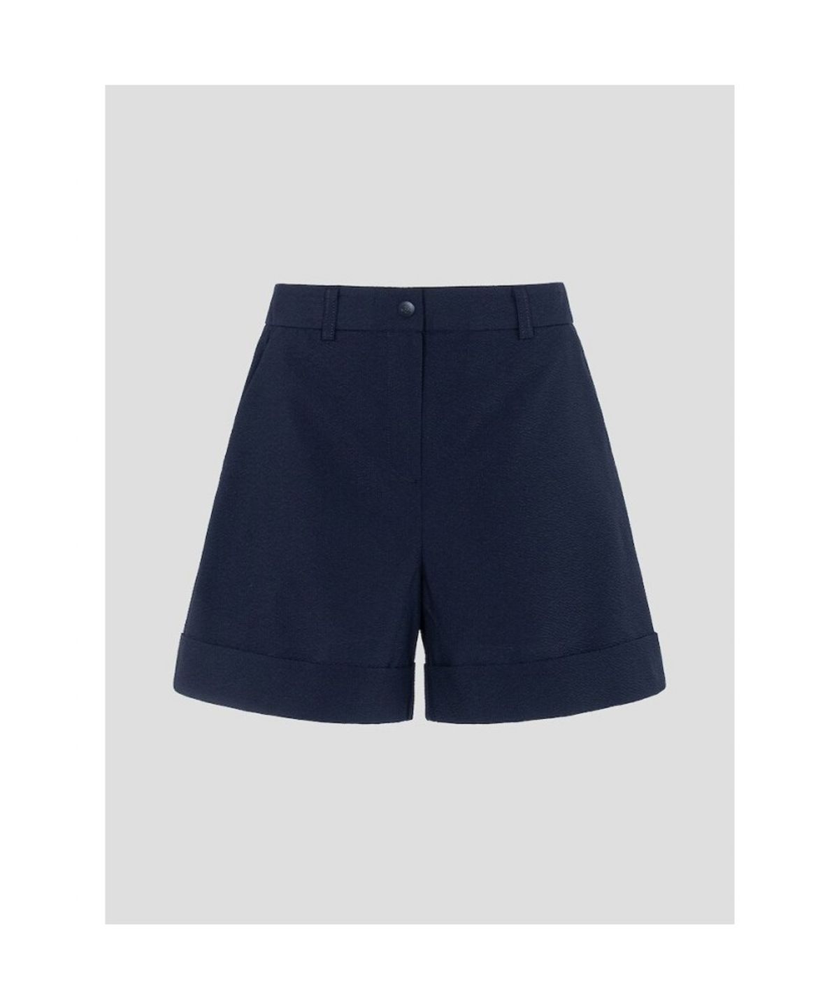 빈폴골프(BEANPOLE GOLF) 여성 시어서커 쇼츠 - 네이비