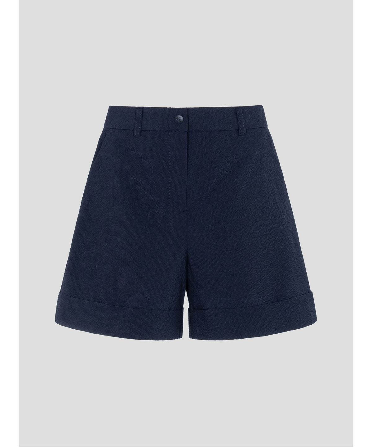 빈폴골프(BEANPOLE GOLF) 여성 시어서커 쇼츠 - 네이비
