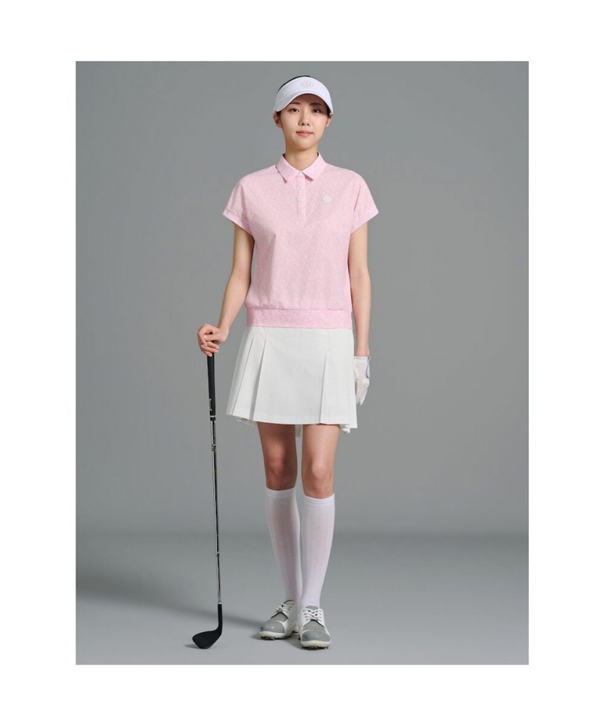 빈폴골프(BEANPOLE GOLF) [B_under] 여성 타공 주름 매너 큐롯 - 화이트