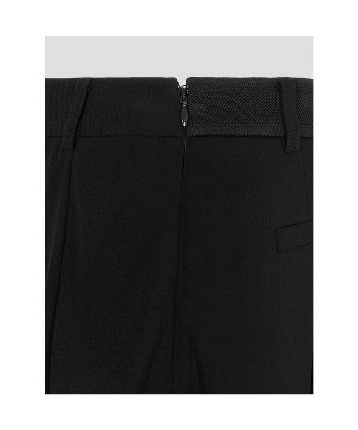 빈폴골프(BEANPOLE GOLF) [B_under] 여성 중기장 맞주름 큐롯 - 블랙
