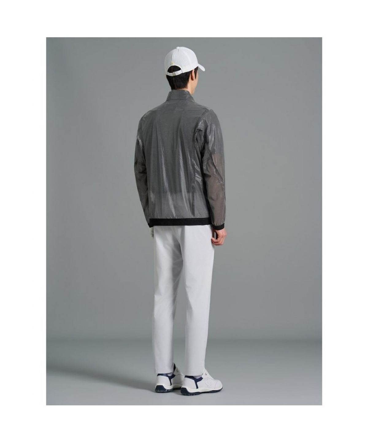 빈폴골프(BEANPOLE GOLF) [B_under] 남성 경량 레인 점퍼 - 애쉬