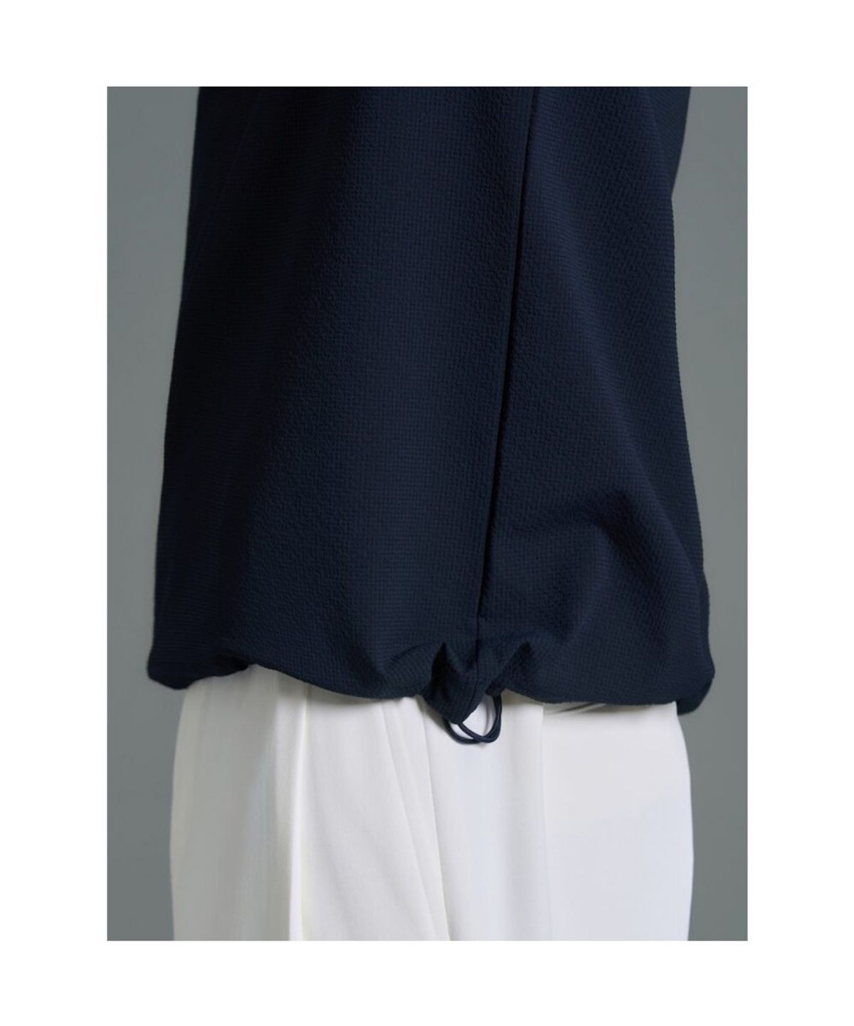빈폴골프(BEANPOLE GOLF) 남성 서커 블루종핏 티셔츠 - 네이비