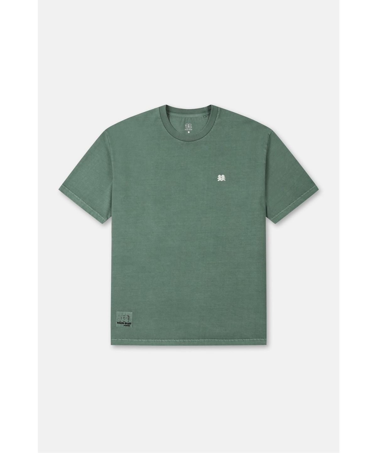 코오롱스포츠(KOLON SPORT) [KS X ORUMM] 남녀공용 볼더링 피그먼트 와일드앤프리 반팔 티셔츠 JWTCM26803GGR