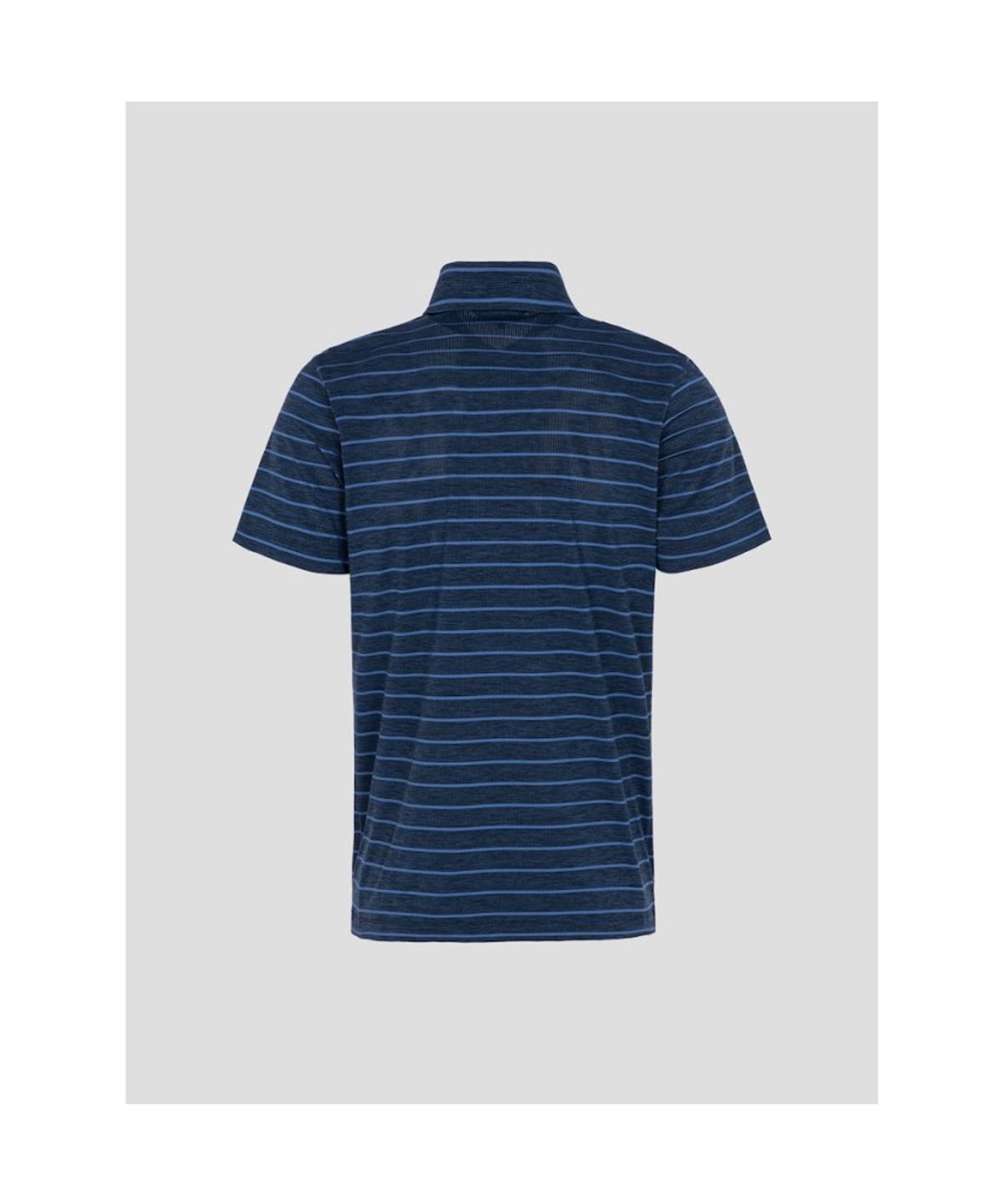 빈폴골프(BEANPOLE GOLF) 남성 스트라이프 반소매 티셔츠 - 블루
