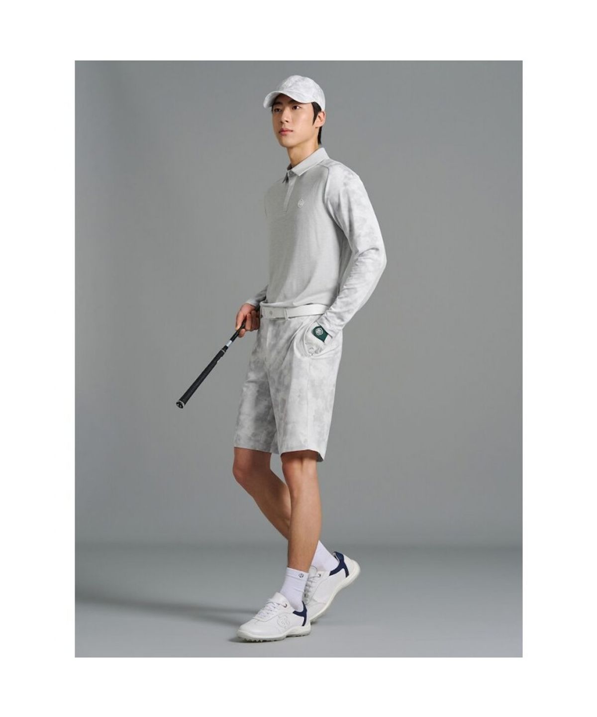 빈폴골프(BEANPOLE GOLF) [B_under] 남성 클라우디 패턴 AIO - 라이트 그레이