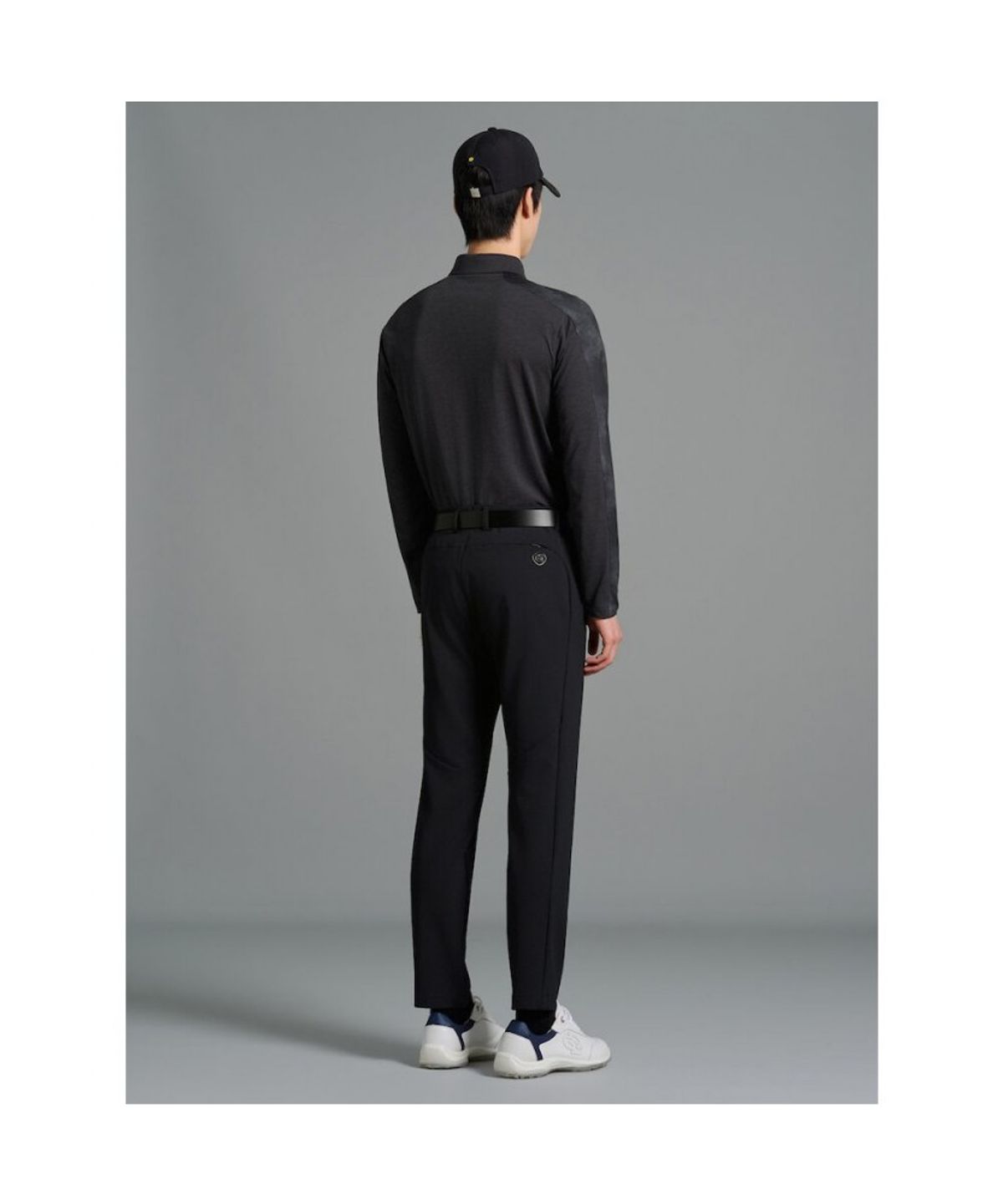 빈폴골프(BEANPOLE GOLF) [B_under] 남성 클라우디 패턴 AIO - 블랙