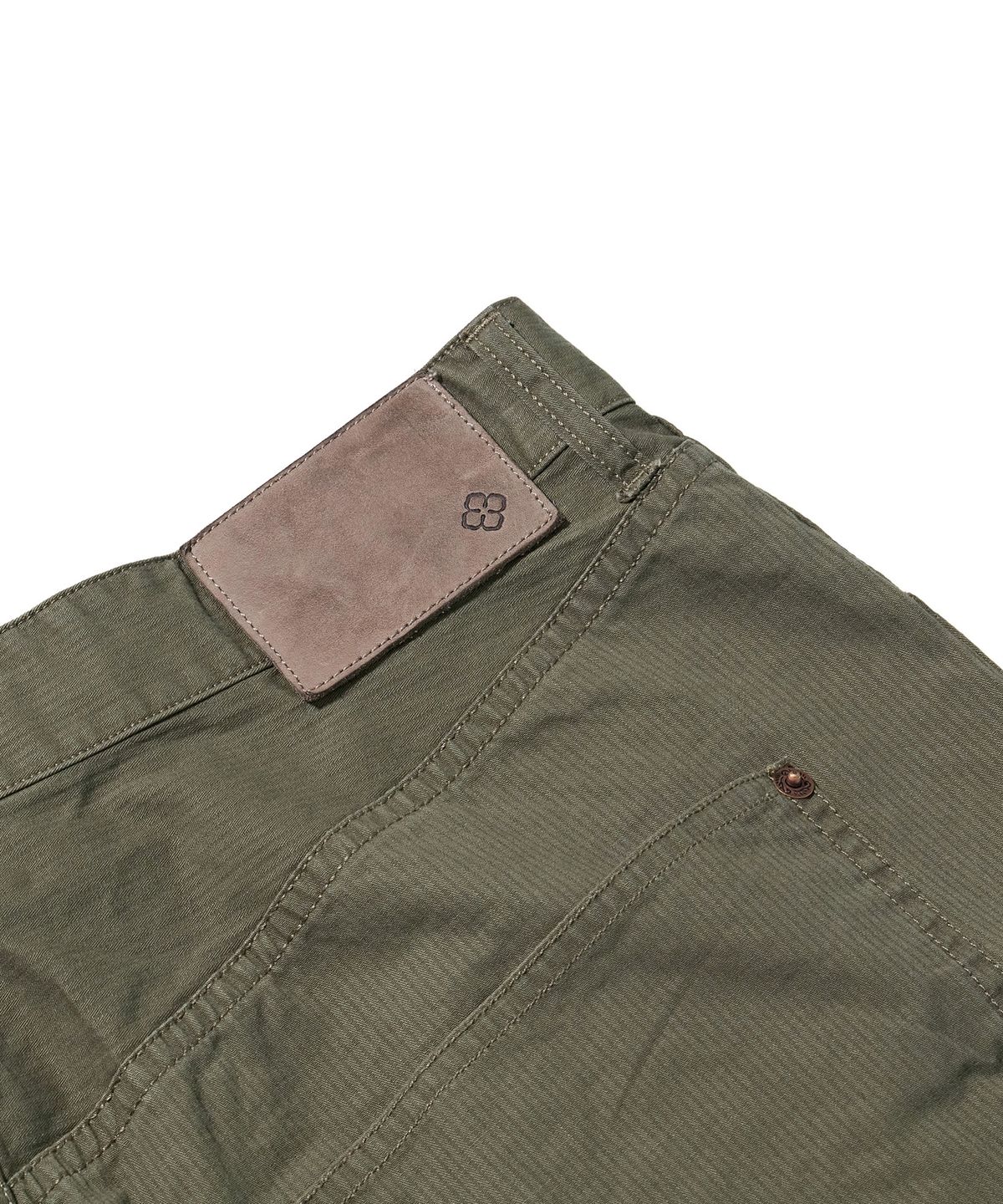 에스파이(ESFAI) [MOSAWON X ESFAI] 5 POCKET COTTON SHORTS (OLIVE)