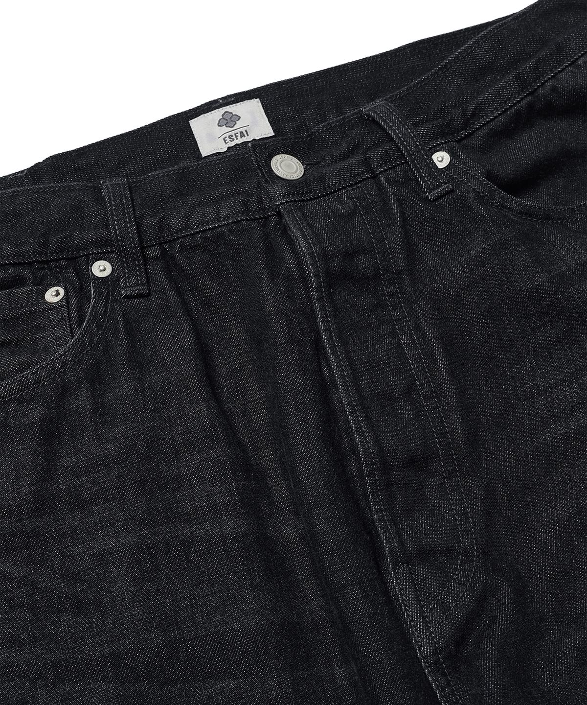 에스파이(ESFAI) LOT.E68 DENIM PANTS (WASHED BLACK)