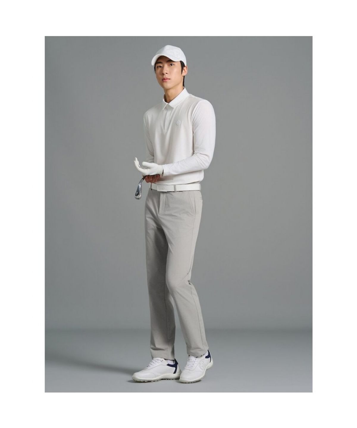 빈폴골프(BEANPOLE GOLF) [B_under] 남성 냉감 소매 AIO - 화이트
