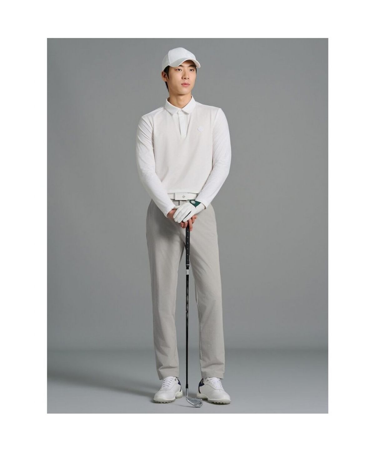 빈폴골프(BEANPOLE GOLF) [B_under] 남성 냉감 소매 AIO - 화이트