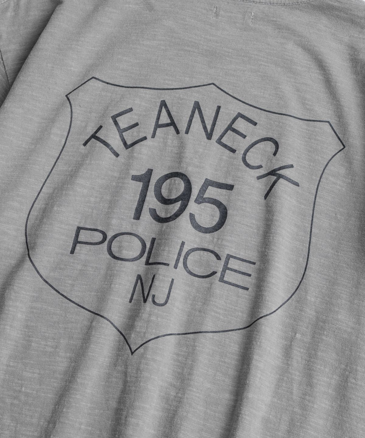 비헤비어(BEHEAVYER) 19XX GRAPHIC TUBLAR T-SHIRTS vintage grey