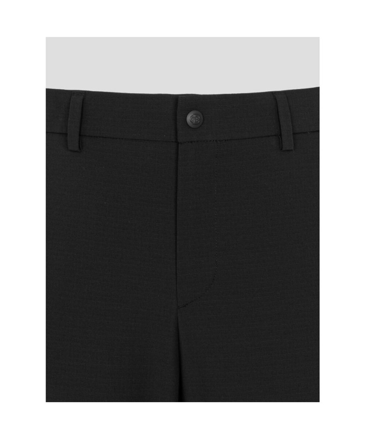 빈폴골프(BEANPOLE GOLF) 남성 투톤 텍스쳐 스트레이트 팬츠 - 블랙
