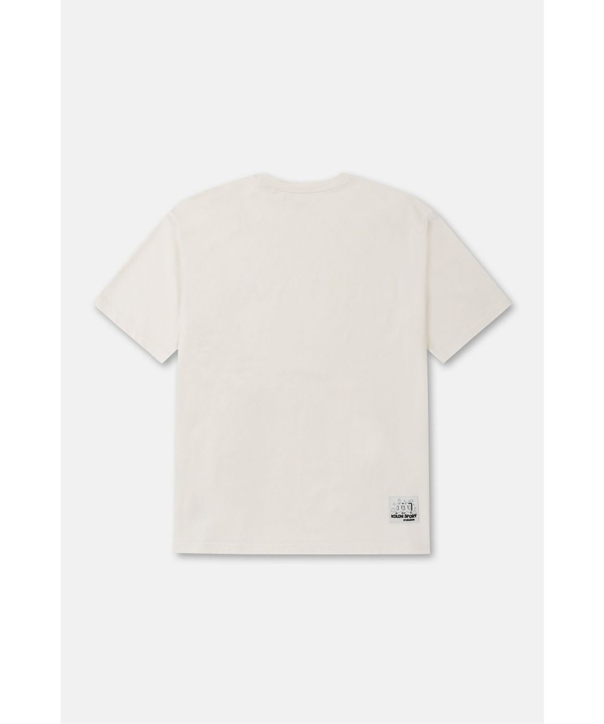코오롱스포츠(KOLON SPORT) [KS X ORUMM] 남녀공용 볼더링 베이직 로고 반팔 티셔츠 JWTCM26841CRE