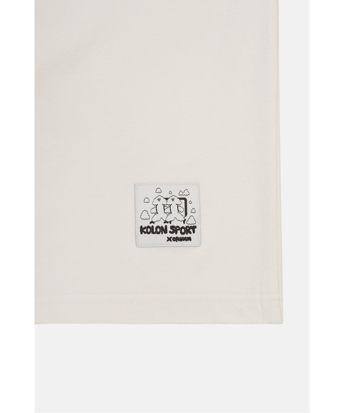 코오롱스포츠(KOLON SPORT) [KS X ORUMM] 남녀공용 볼더링 베이직 로고 반팔 티셔츠 JWTCM26841CRE