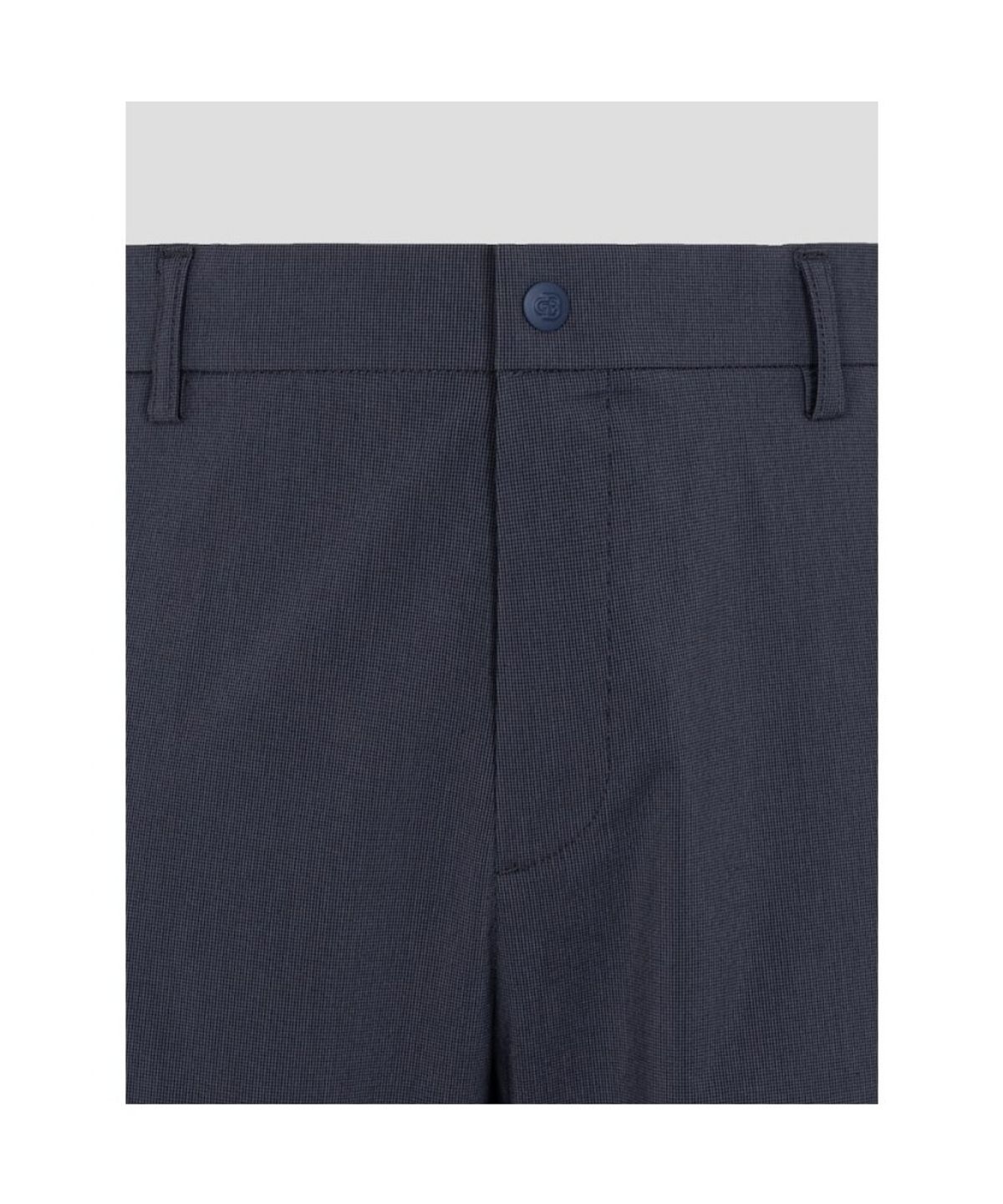빈폴골프(BEANPOLE GOLF) 남성 여름 잔패턴 스트레이트 팬츠 - 네이비