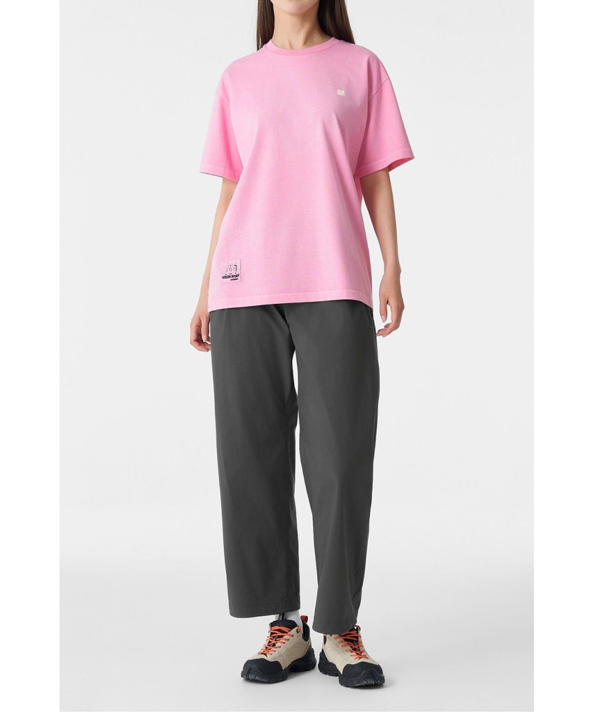 코오롱스포츠(KOLON SPORT) [KS X ORUMM] 남녀공용 볼더링 타슬란 루즈핏 팬츠 JWPNM26811DGY