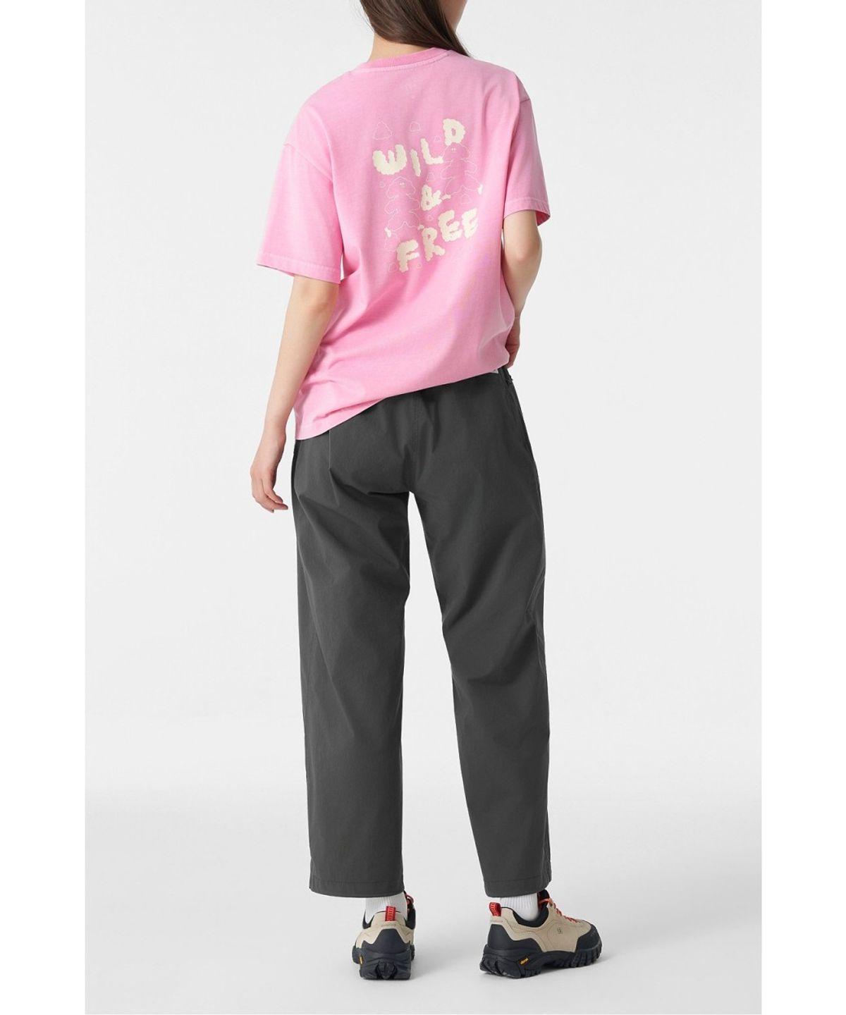 코오롱스포츠(KOLON SPORT) [KS X ORUMM] 남녀공용 볼더링 타슬란 루즈핏 팬츠 JWPNM26811DGY