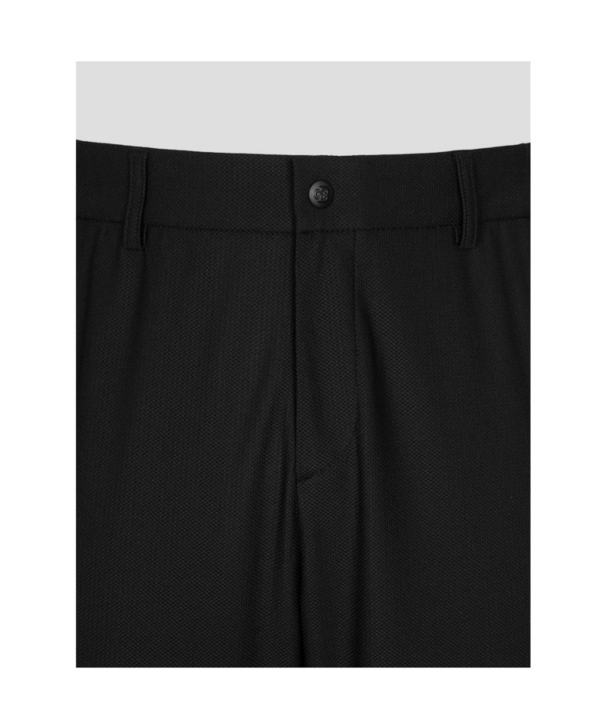 빈폴골프(BEANPOLE GOLF) [B_under] 남성 투톤 텍스처 스트레이트 팬츠 - 블랙