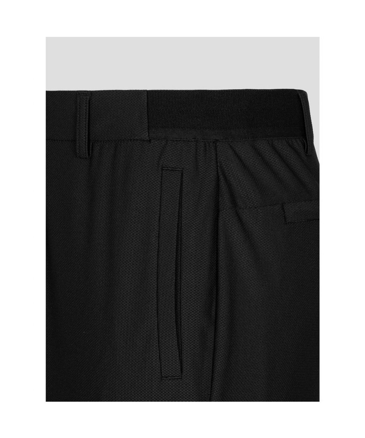 빈폴골프(BEANPOLE GOLF) [B_under] 남성 투톤 텍스처 스트레이트 팬츠 - 블랙