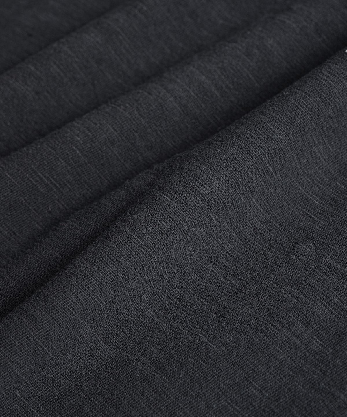 비헤비어(BEHEAVYER) SLUB COTTON TUBLAR T-SHIRTS anthracite