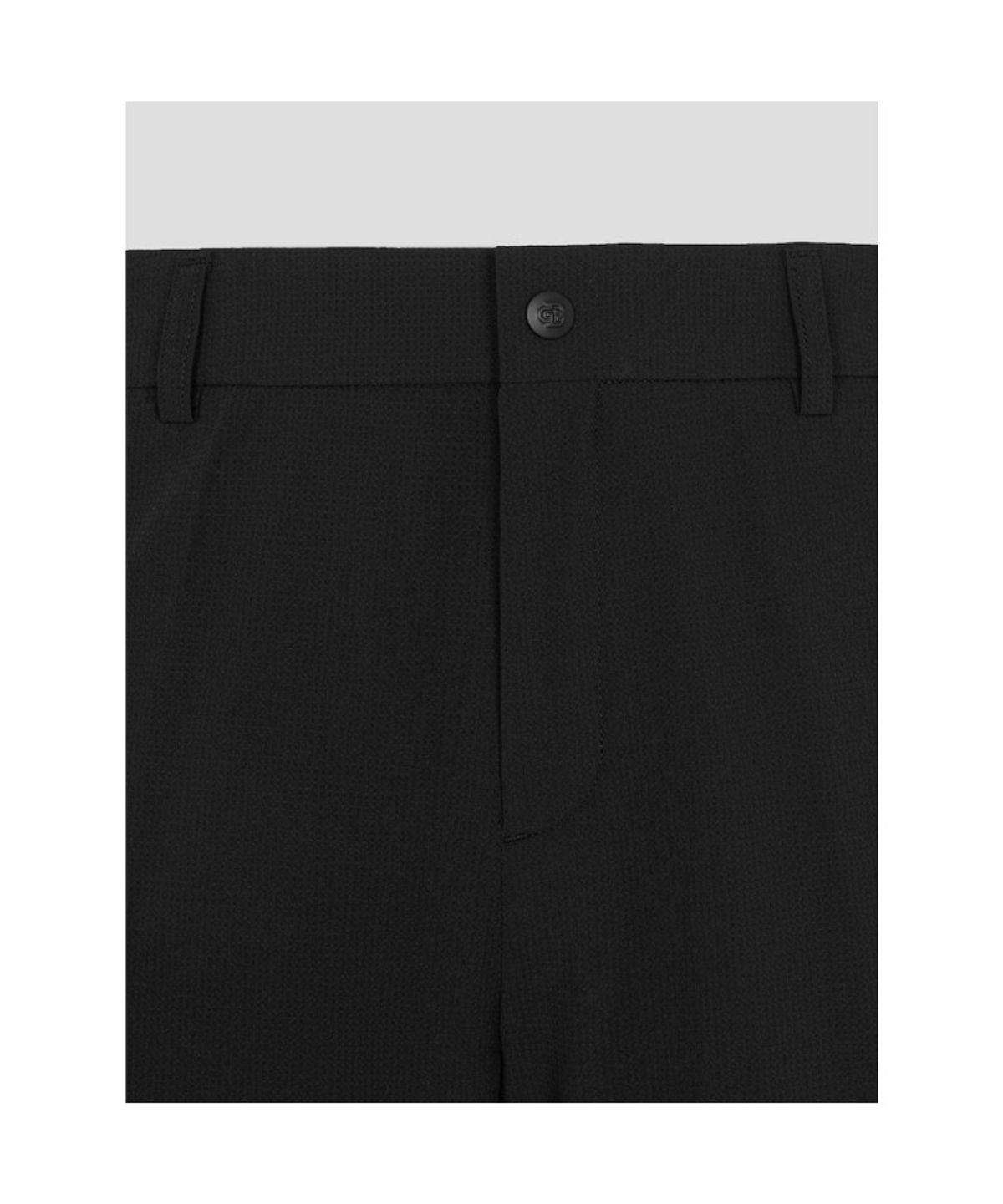 빈폴골프(BEANPOLE GOLF) 남성 시어서커 하프 팬츠 - 블랙