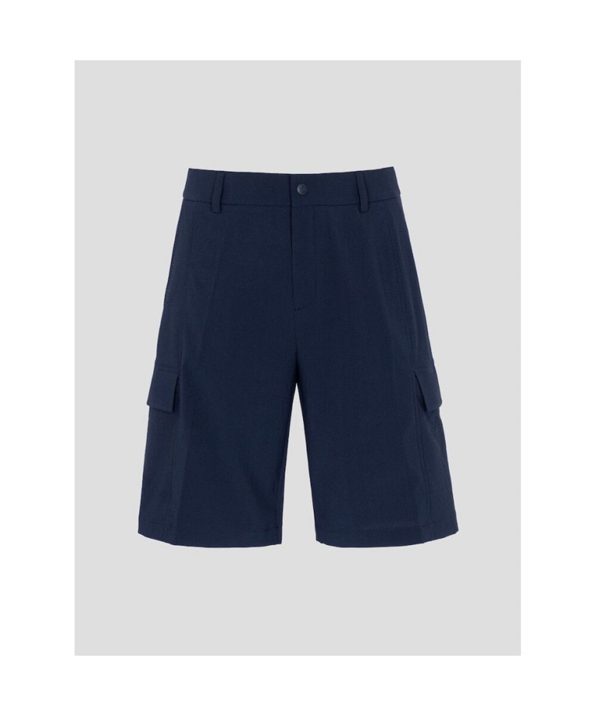 빈폴골프(BEANPOLE GOLF) 남성 시어서커 하프 팬츠 - 네이비