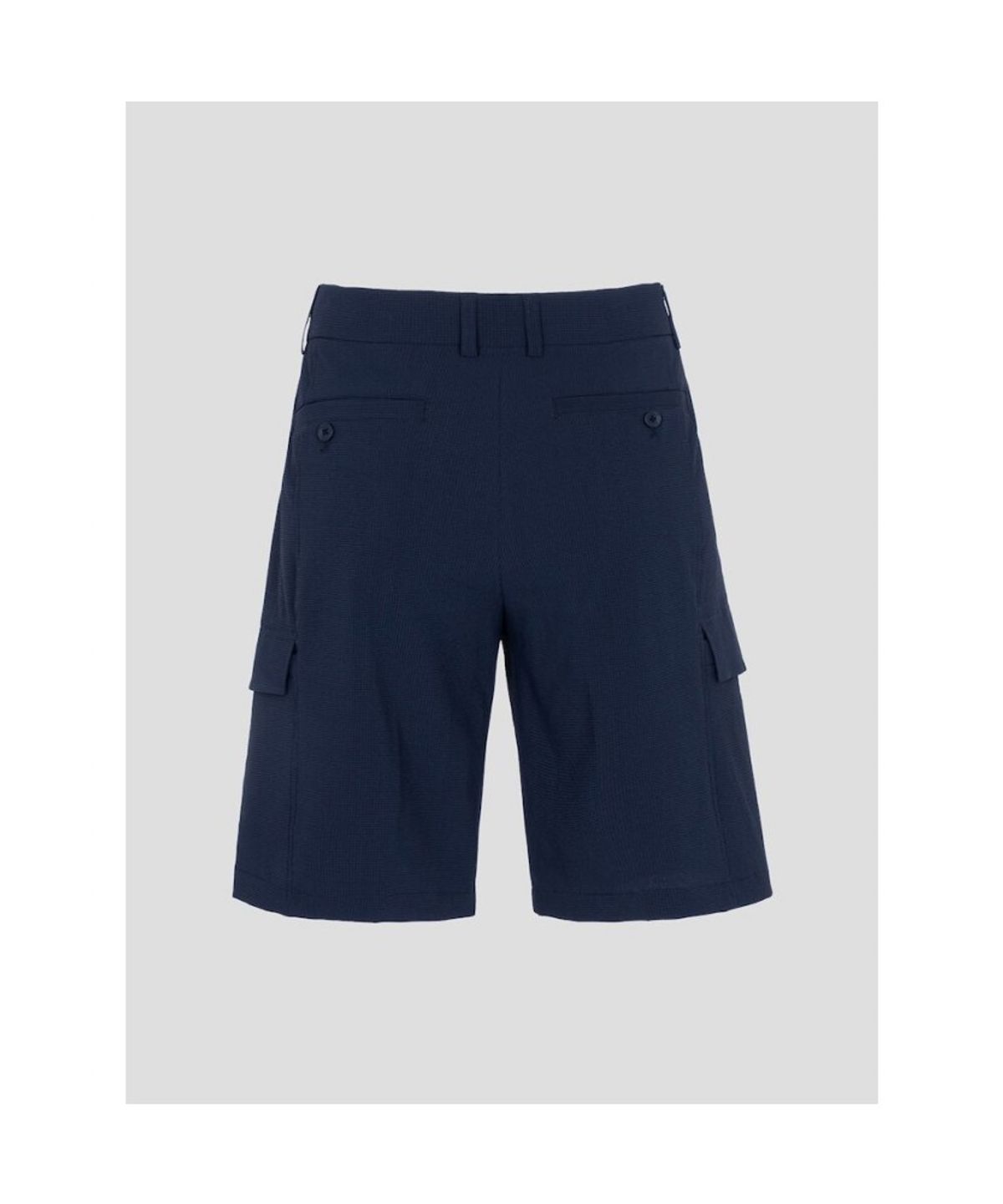 빈폴골프(BEANPOLE GOLF) 남성 시어서커 하프 팬츠 - 네이비