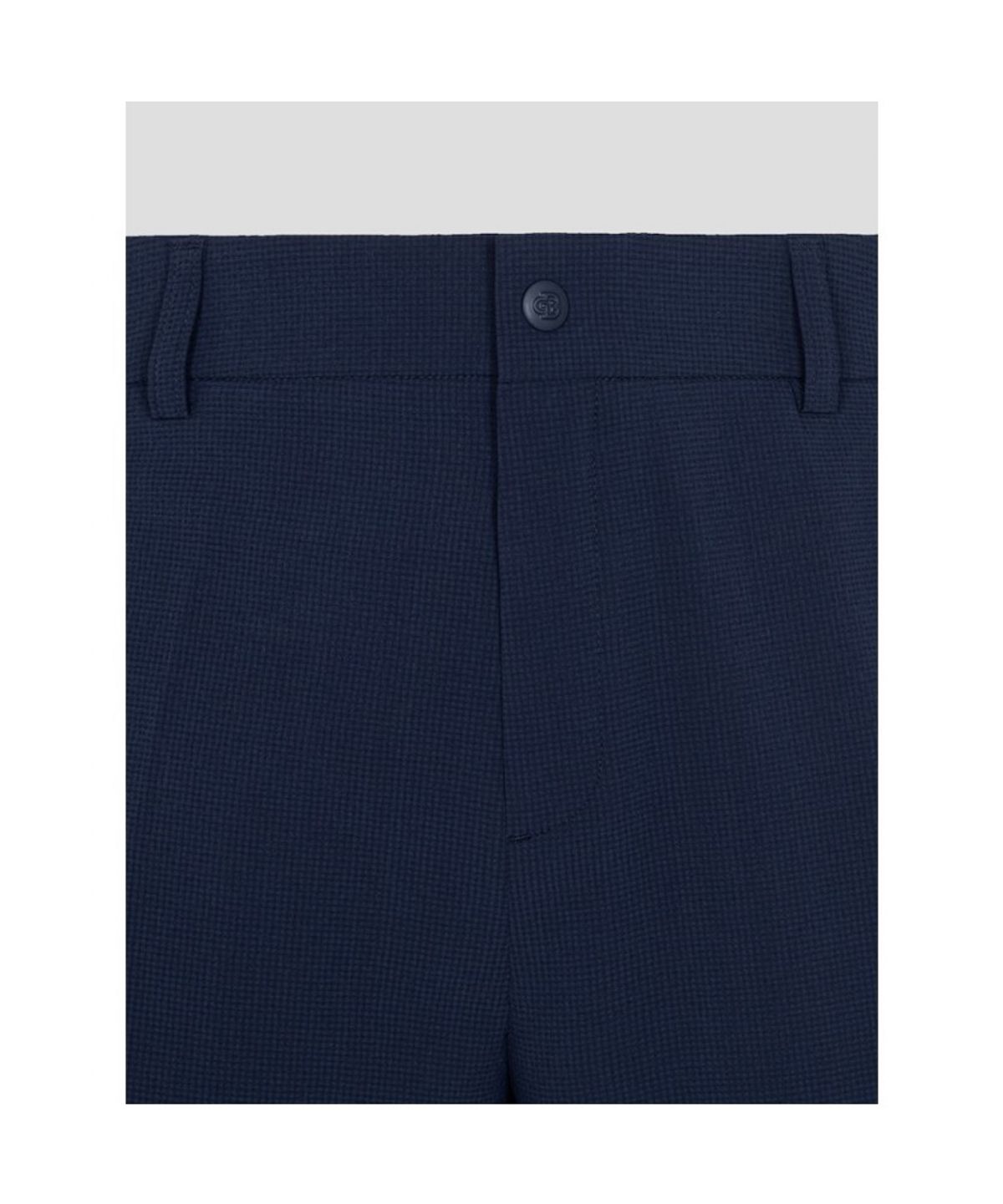 빈폴골프(BEANPOLE GOLF) 남성 시어서커 하프 팬츠 - 네이비