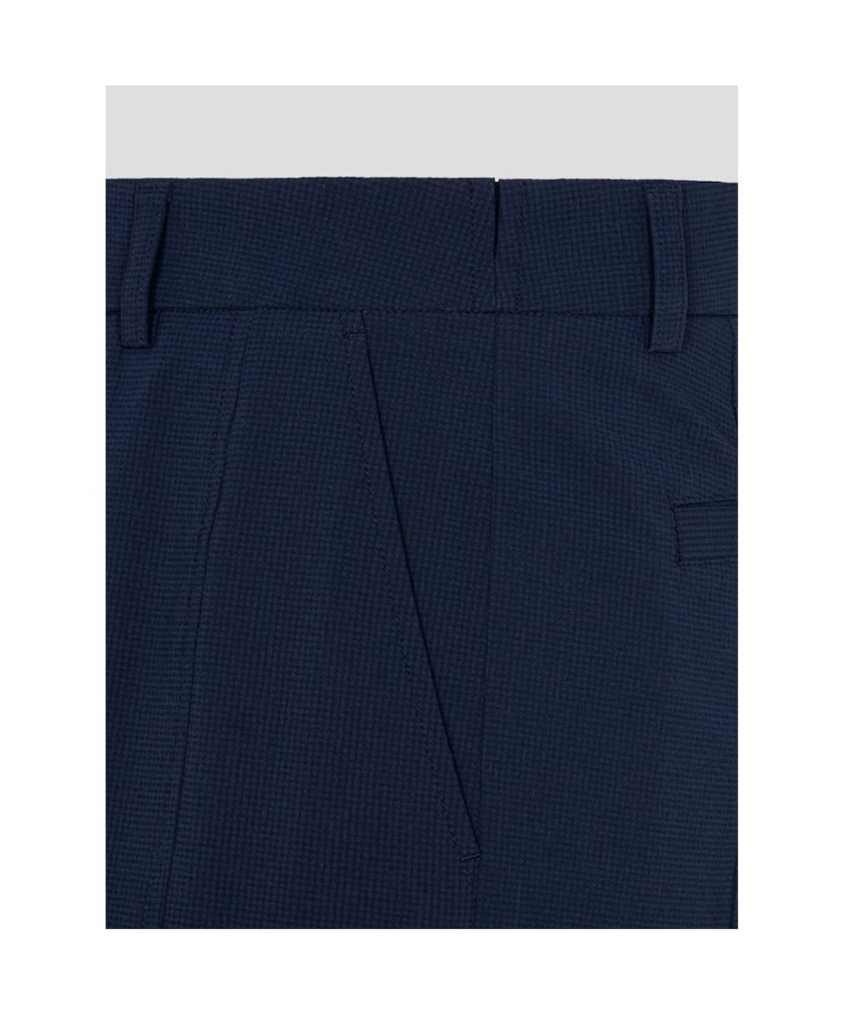 빈폴골프(BEANPOLE GOLF) 남성 시어서커 하프 팬츠 - 네이비