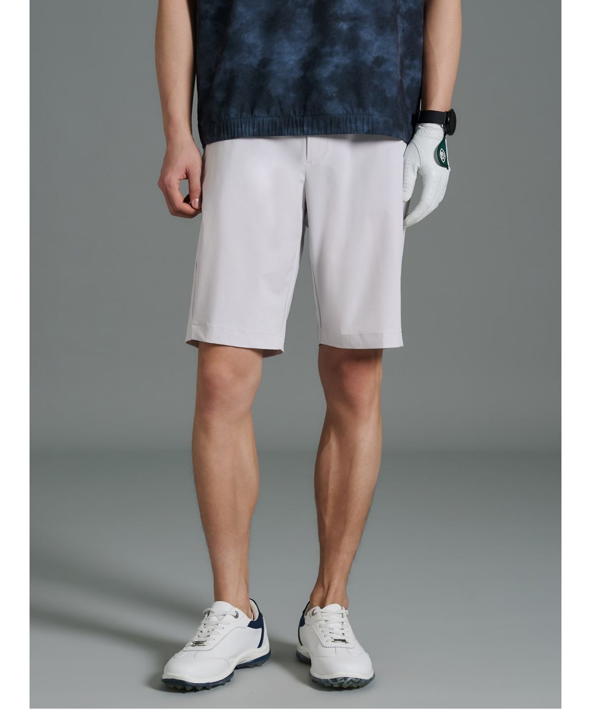 빈폴골프(BEANPOLE GOLF) [B_under] 남성 여름 하프 팬츠 - 라이트 그레이