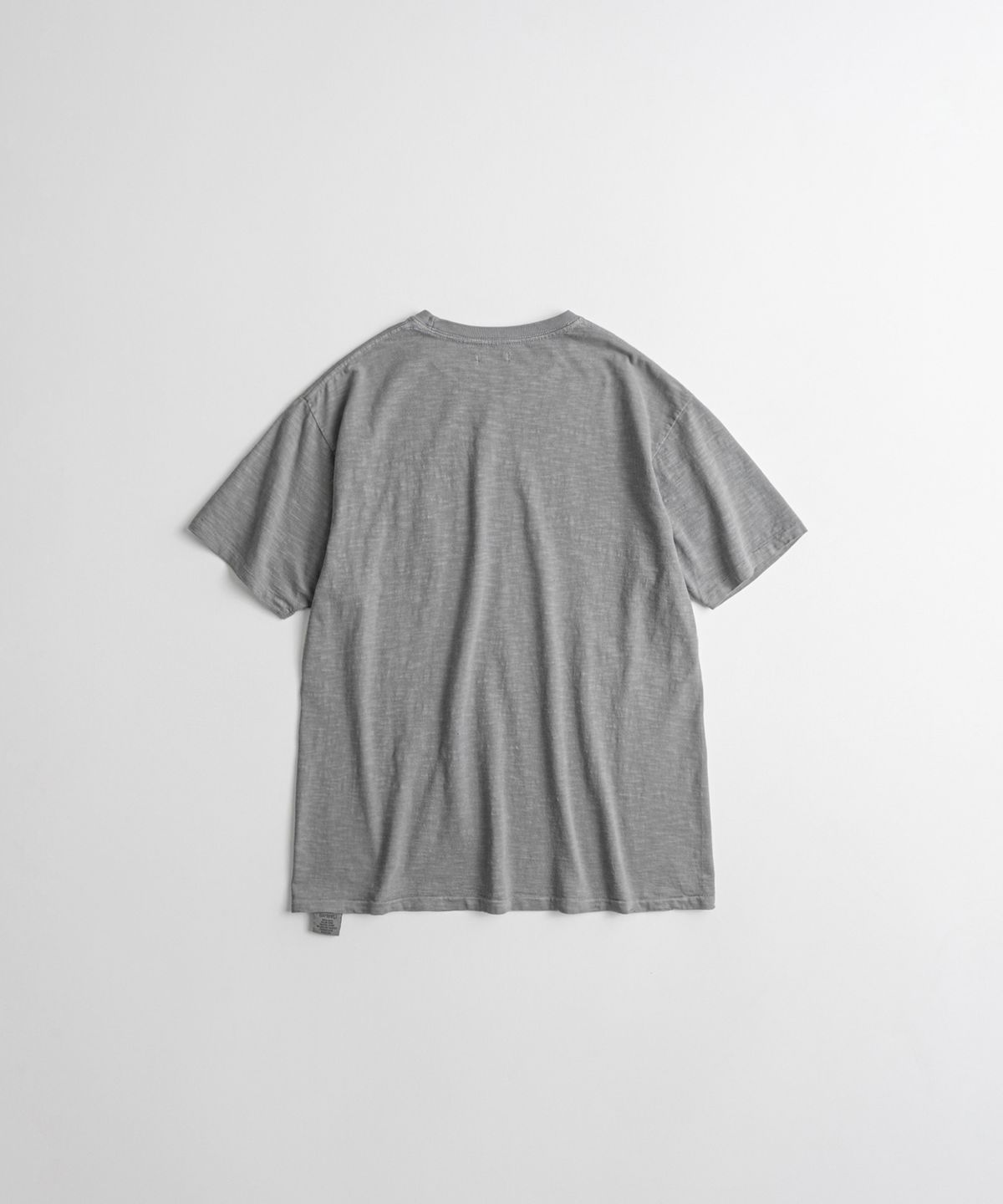 비헤비어(BEHEAVYER) SLUB COTTON TUBLAR T-SHIRTS l.grey