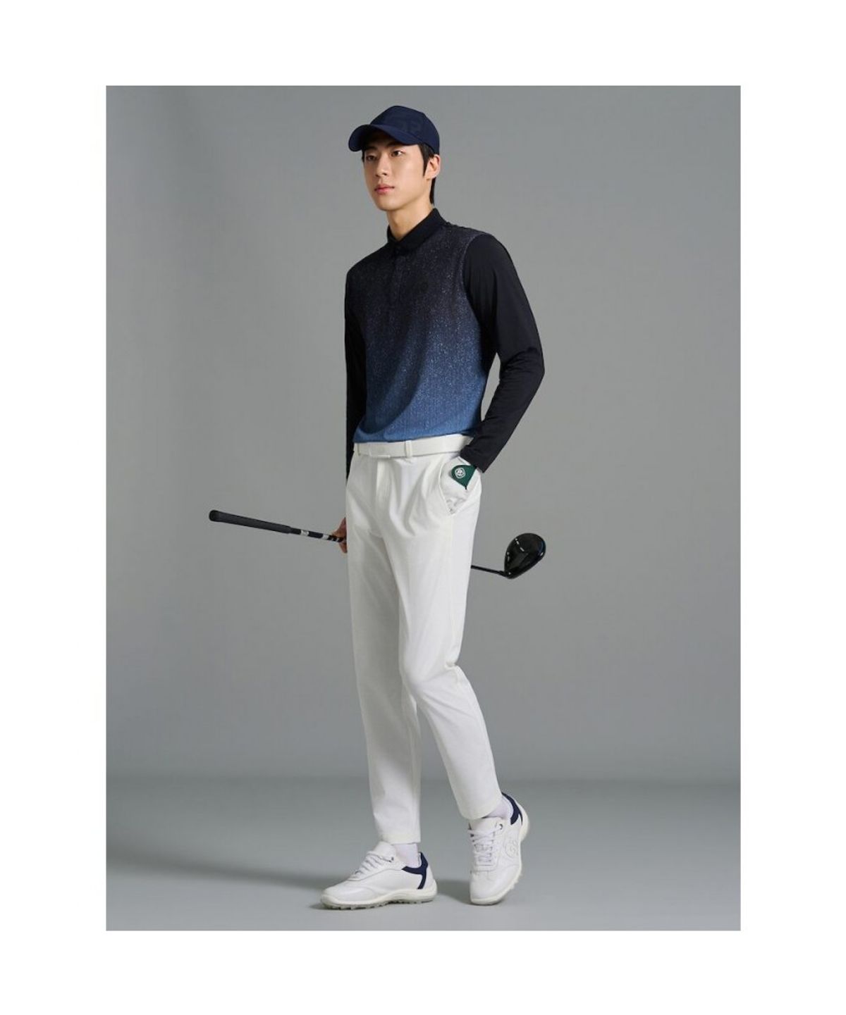 빈폴골프(BEANPOLE GOLF) 남성 그라데이션 AIO - 스카이블루