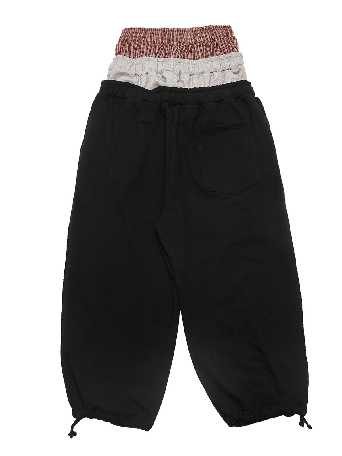 쿠테나이 케이브(KUTENAI CAVE) [1size]Trompe l oeil 3layered sagging pants