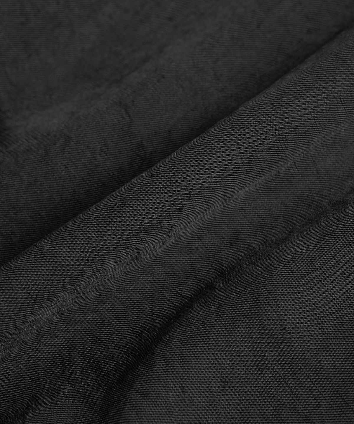 비헤비어(BEHEAVYER) DYED CUPRO BOWLING 1/2 SHIRTS anthracite