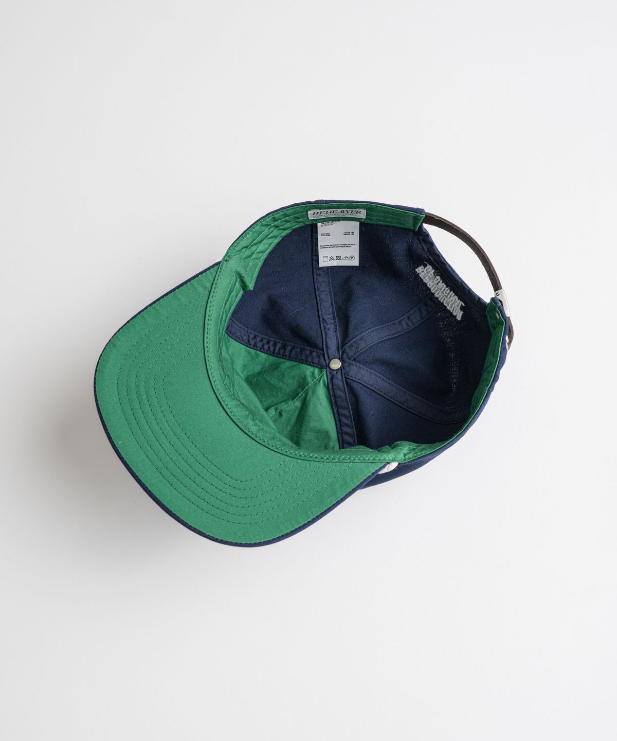비헤비어(BEHEAVYER) 19XX ROPE TRUCKER CAP navy