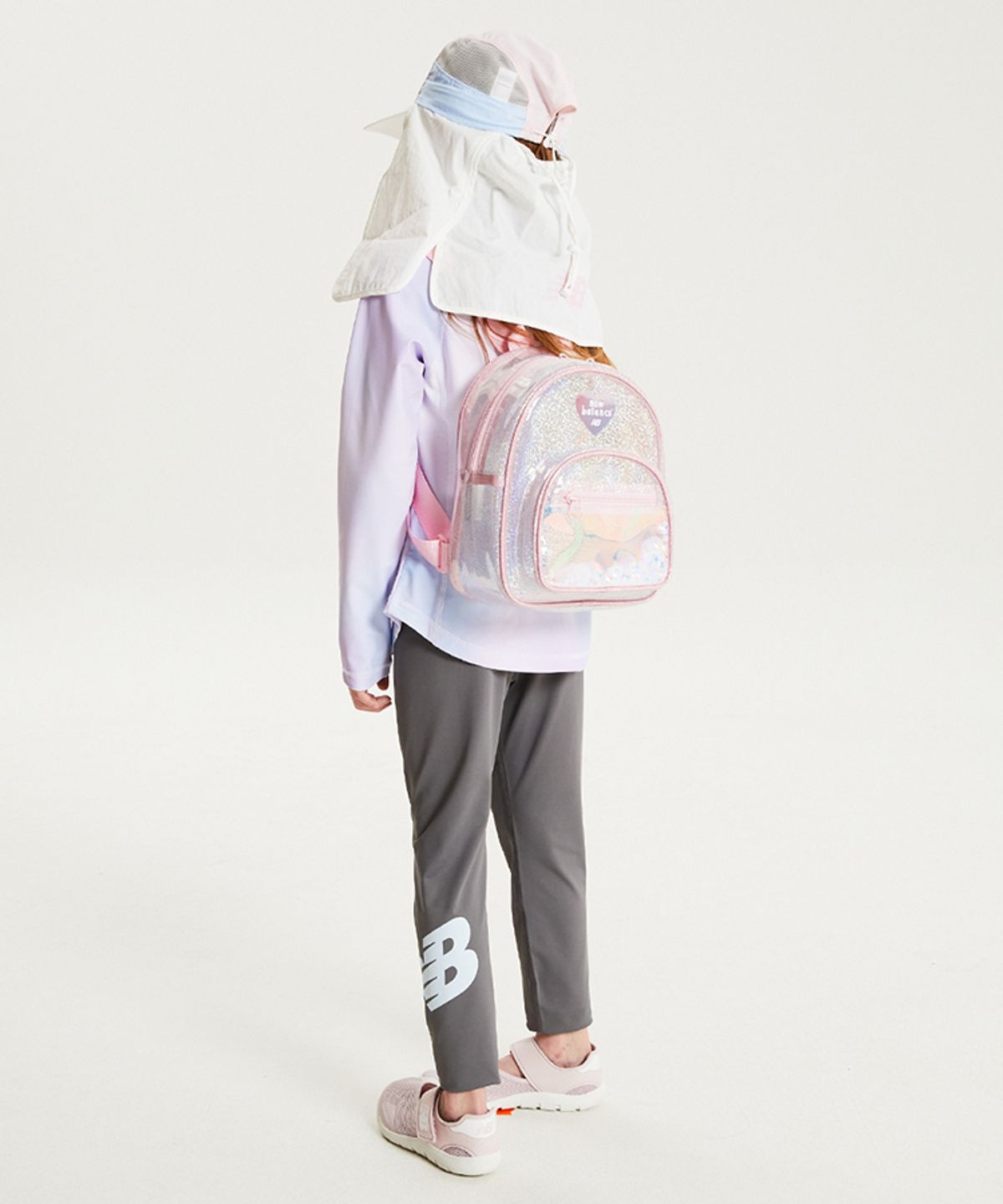 뉴발란스 키즈(NEWBALANCEKIDS) NBgC Cherry Blossom_아동 여아 긴팔티 래쉬가드 NK9RG3774G88