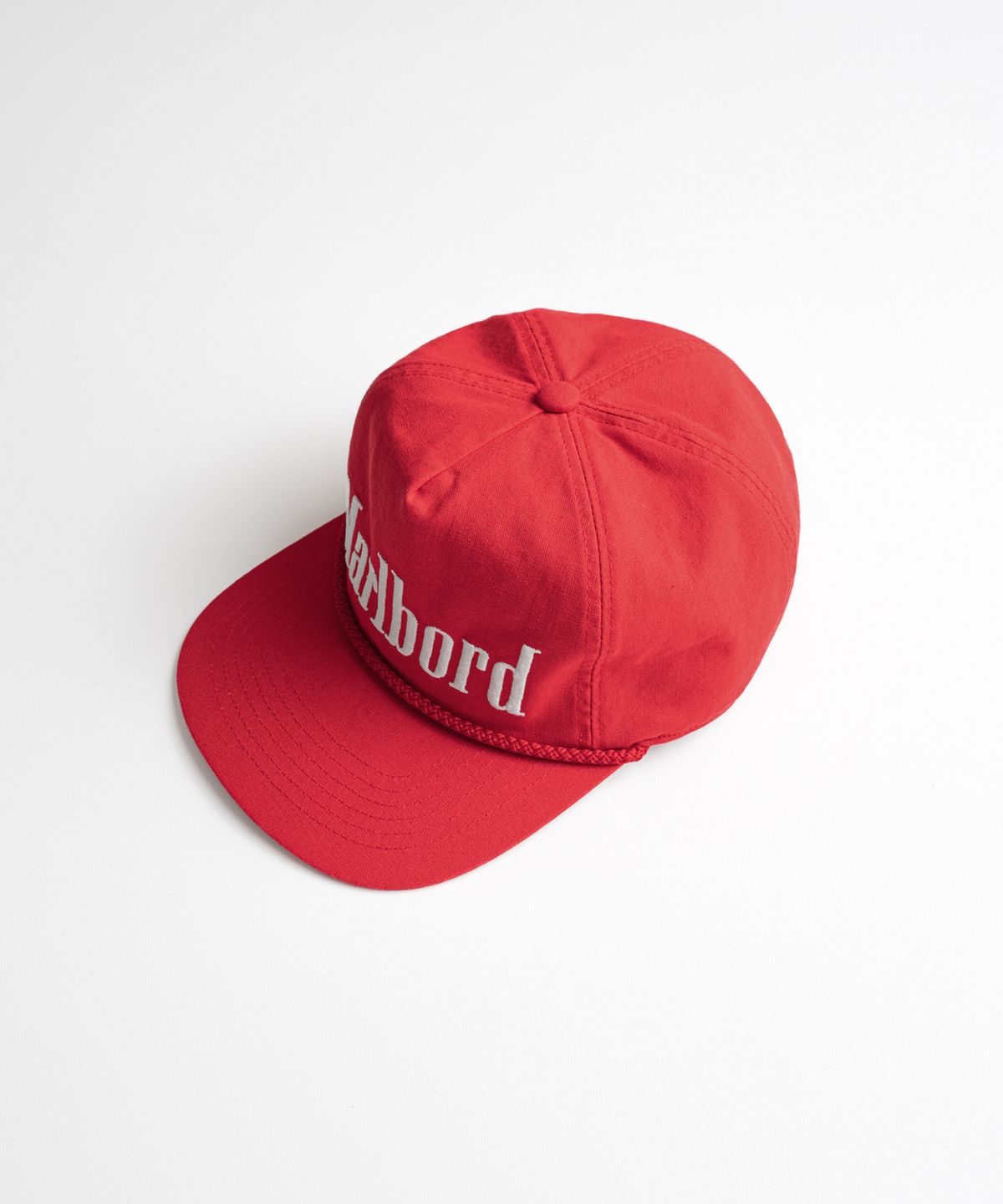 비헤비어(BEHEAVYER) 19XX ROPE TRUCKER CAP vintage red
